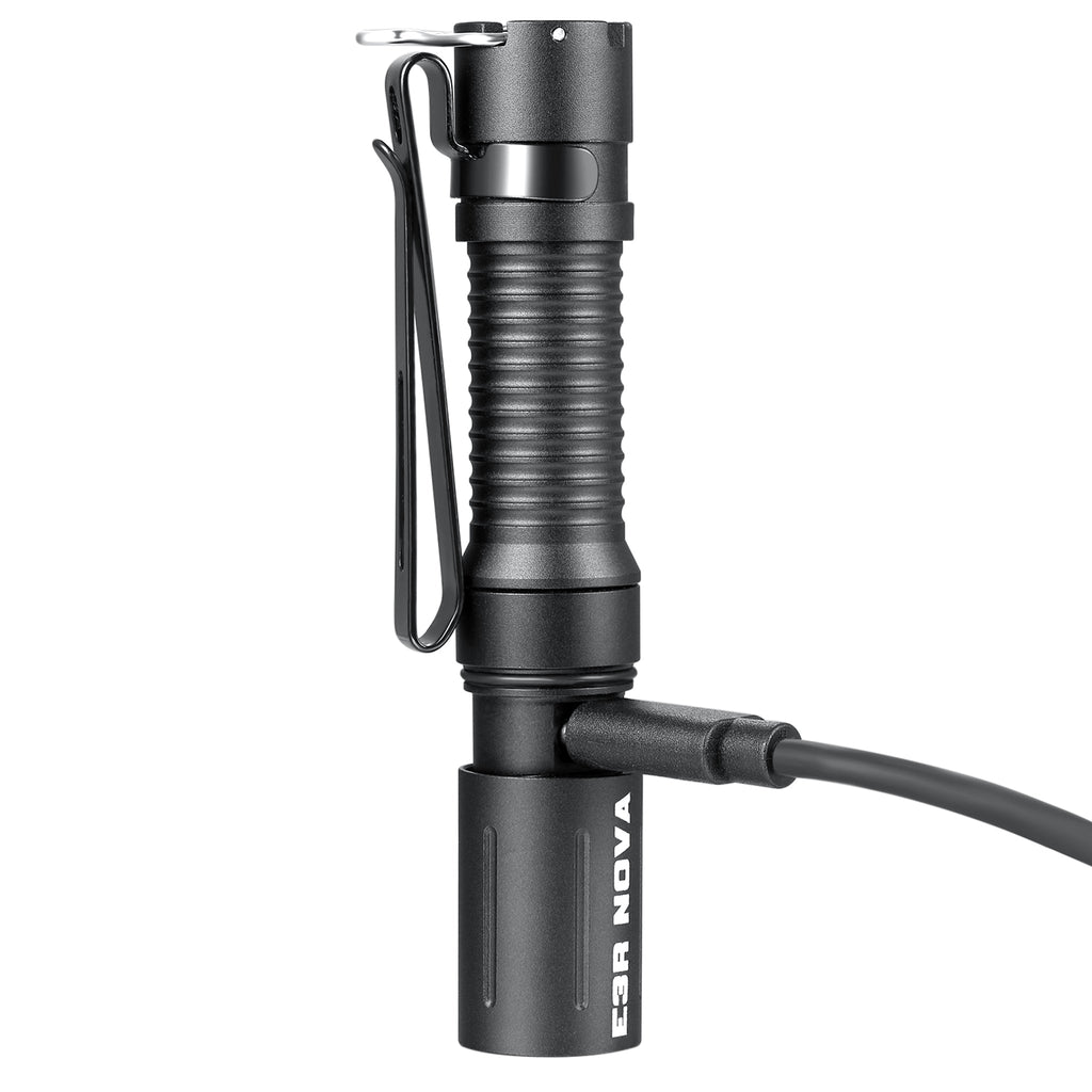 Powertac E3R Nova Rechargeable EDC Flashlight – 820 Lumens
