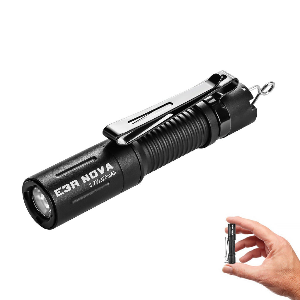 Powertac E3R Nova Rechargeable EDC Flashlight – 820 Lumens