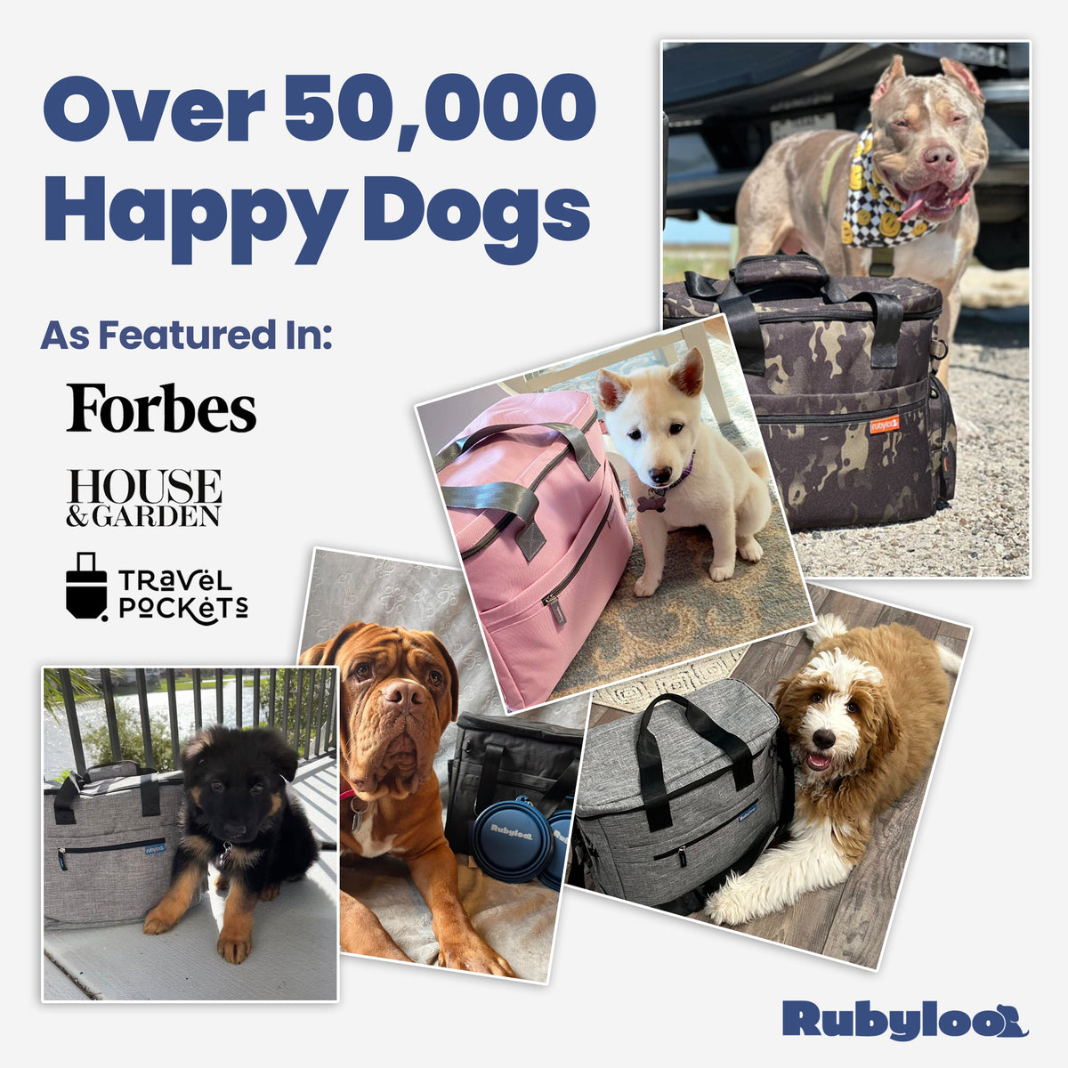 Rubyloo Doggy Bag® Travel Organizer