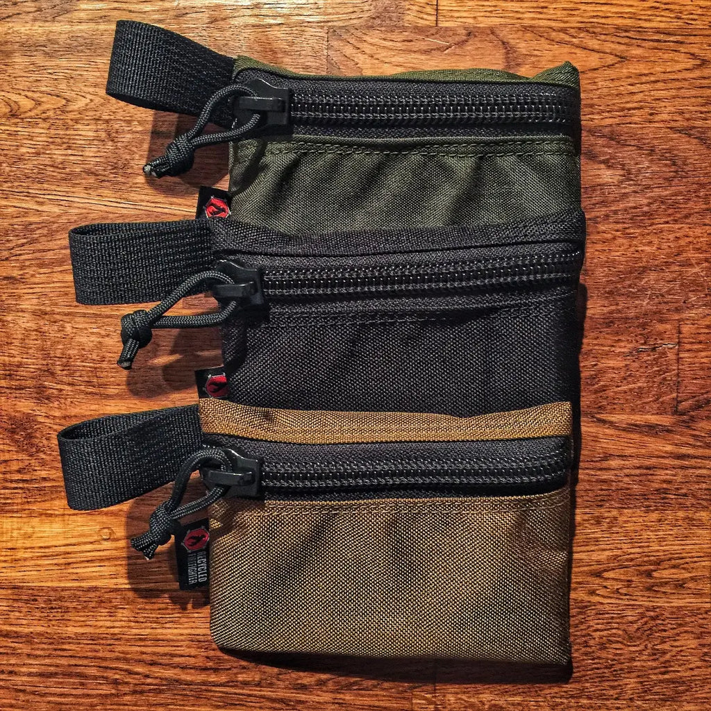 Recycled Firefighter Truckie Small EDC Gear Pouch