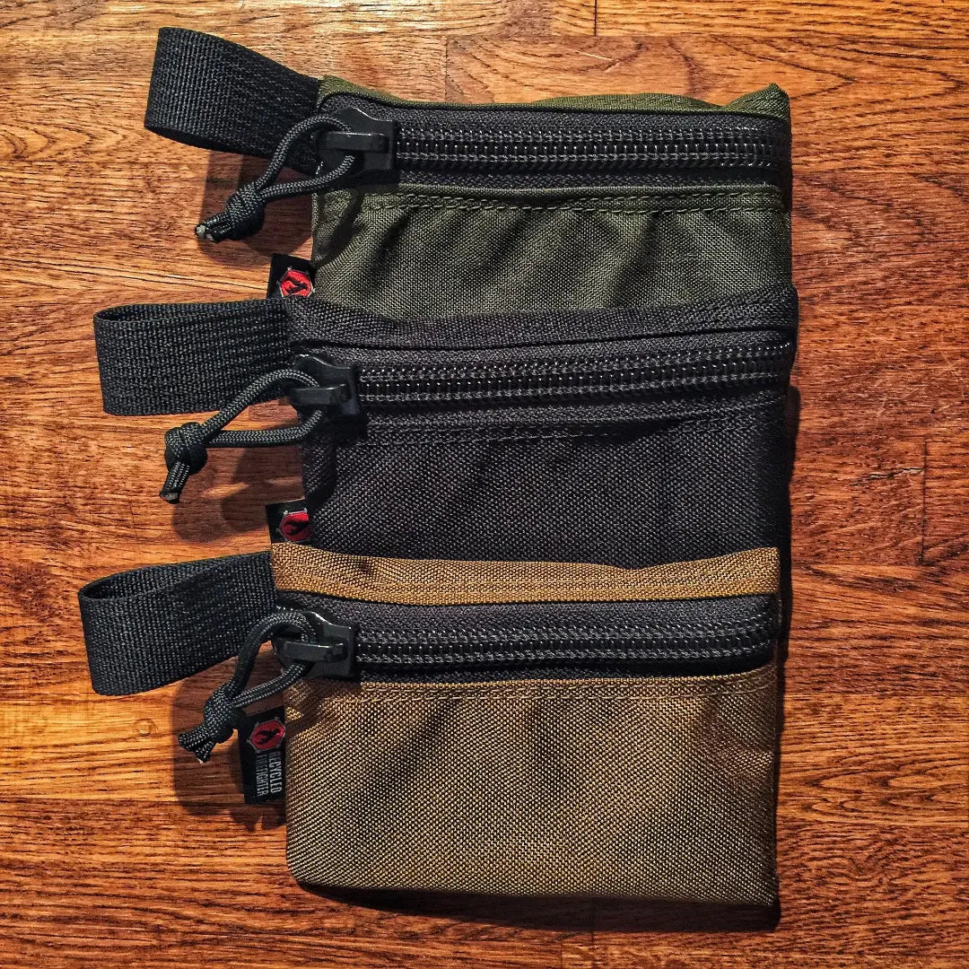 Recycled Firefighter Truckie Small EDC Gear Pouch