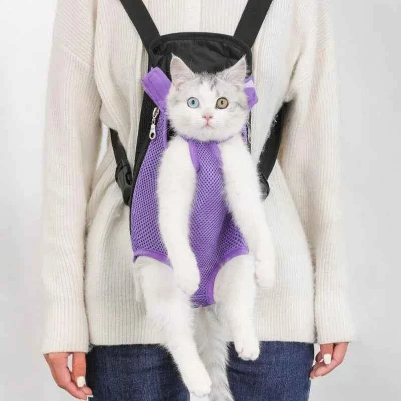 Breathable Cat Backpack Carrier for Travel & Adventures