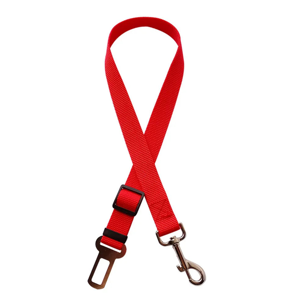 Reflective Adjustable Dog Car Seat Belt