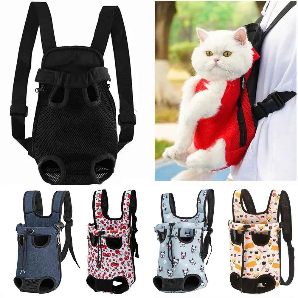 Breathable Cat Backpack Carrier for Travel & Adventures