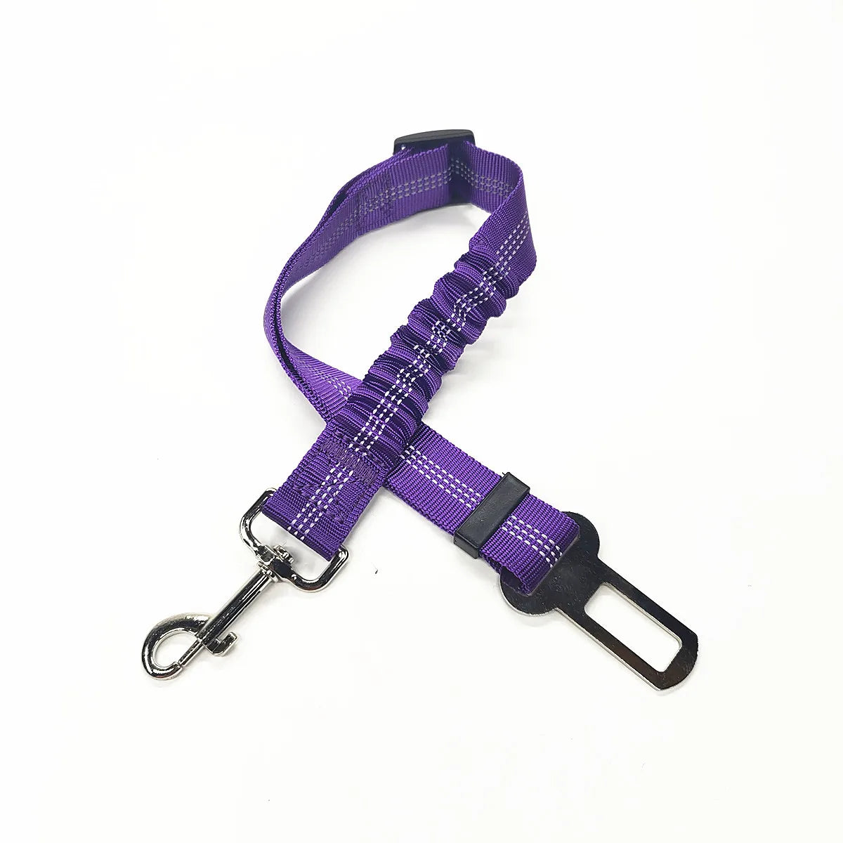 Reflective Adjustable Dog Car Seat Belt
