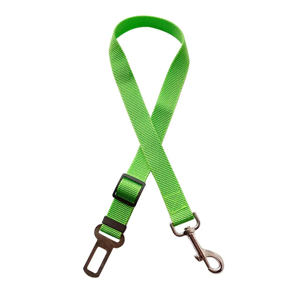 Reflective Adjustable Dog Car Seat Belt