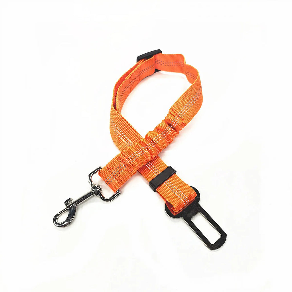 Reflective Adjustable Dog Car Seat Belt