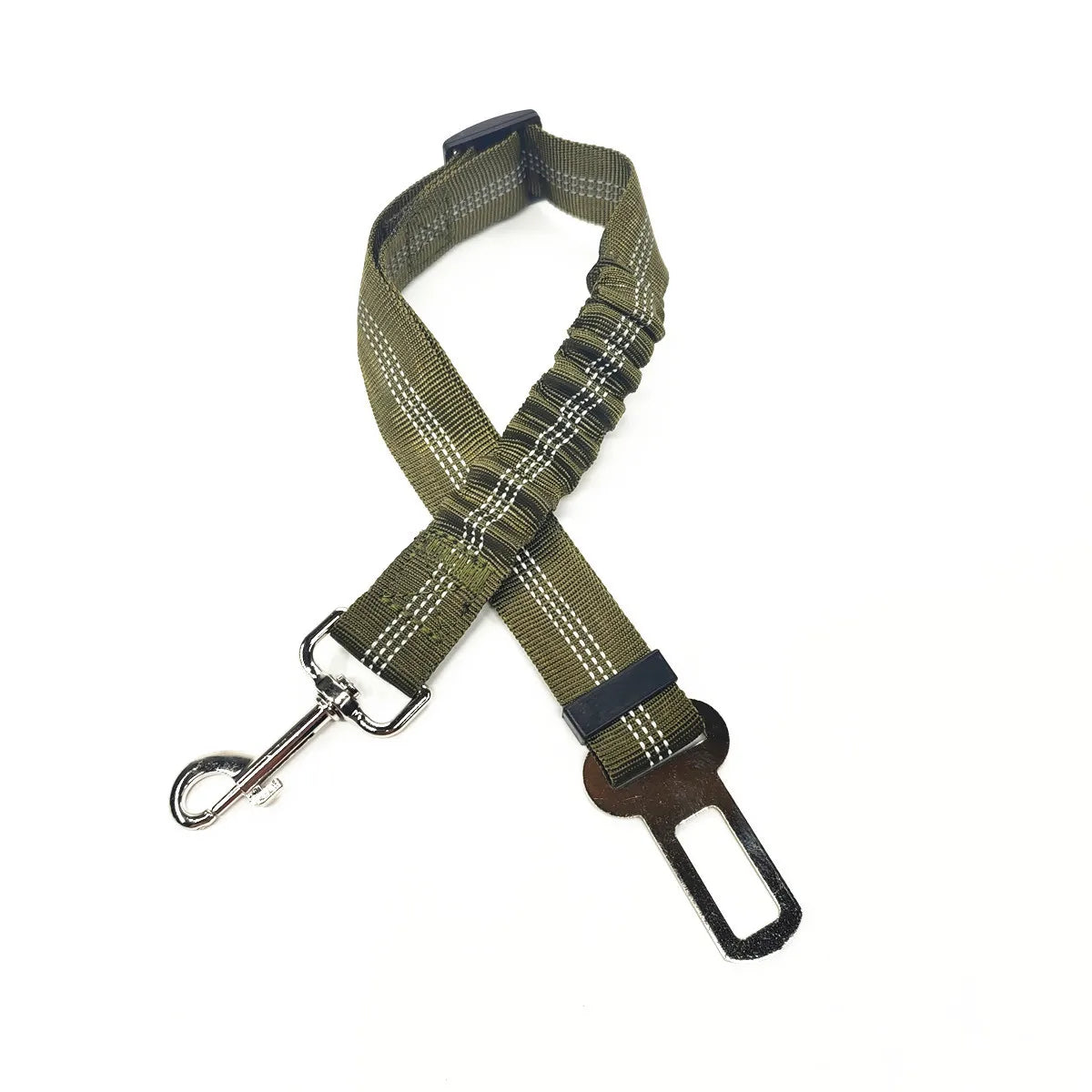 Reflective Adjustable Dog Car Seat Belt
