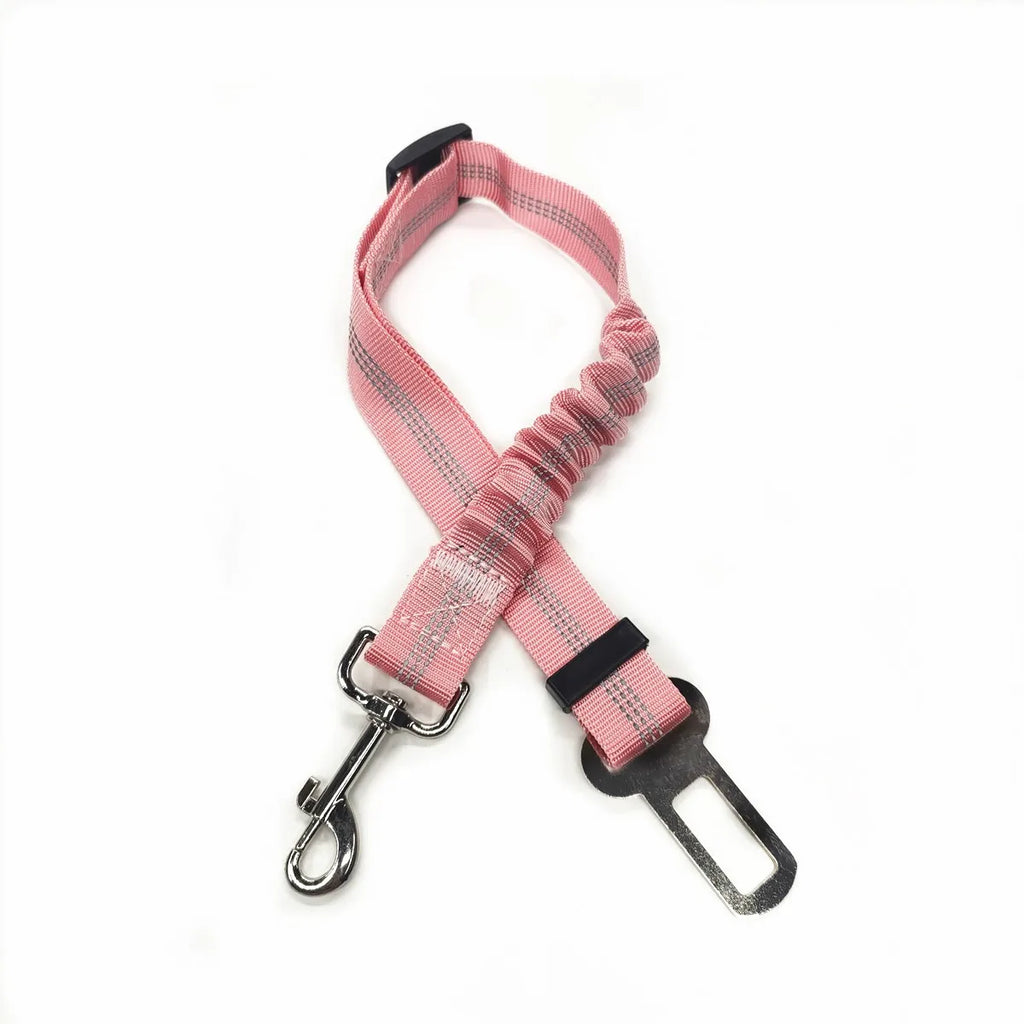 Reflective Adjustable Dog Car Seat Belt