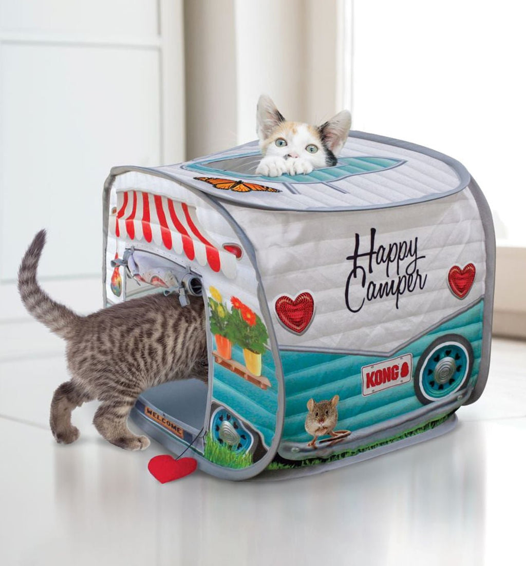 KONG PlaySpaces Pop-Up Camper for Cats