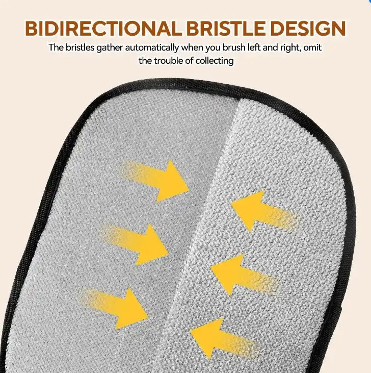 Pet Grooming & Deshedding Glove for Dogs & Cats