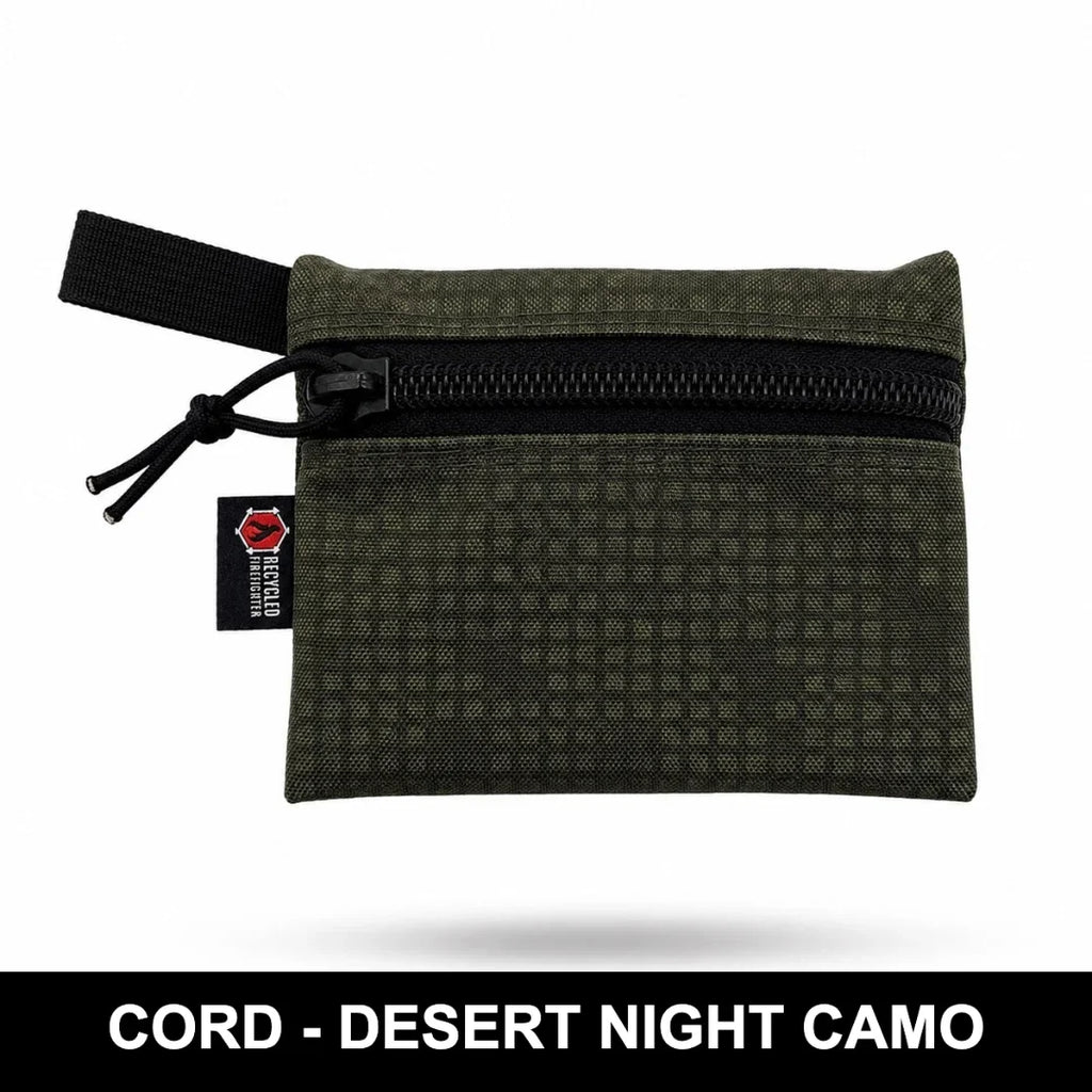 Recycled Firefighter Truckie Small EDC Gear Pouch
