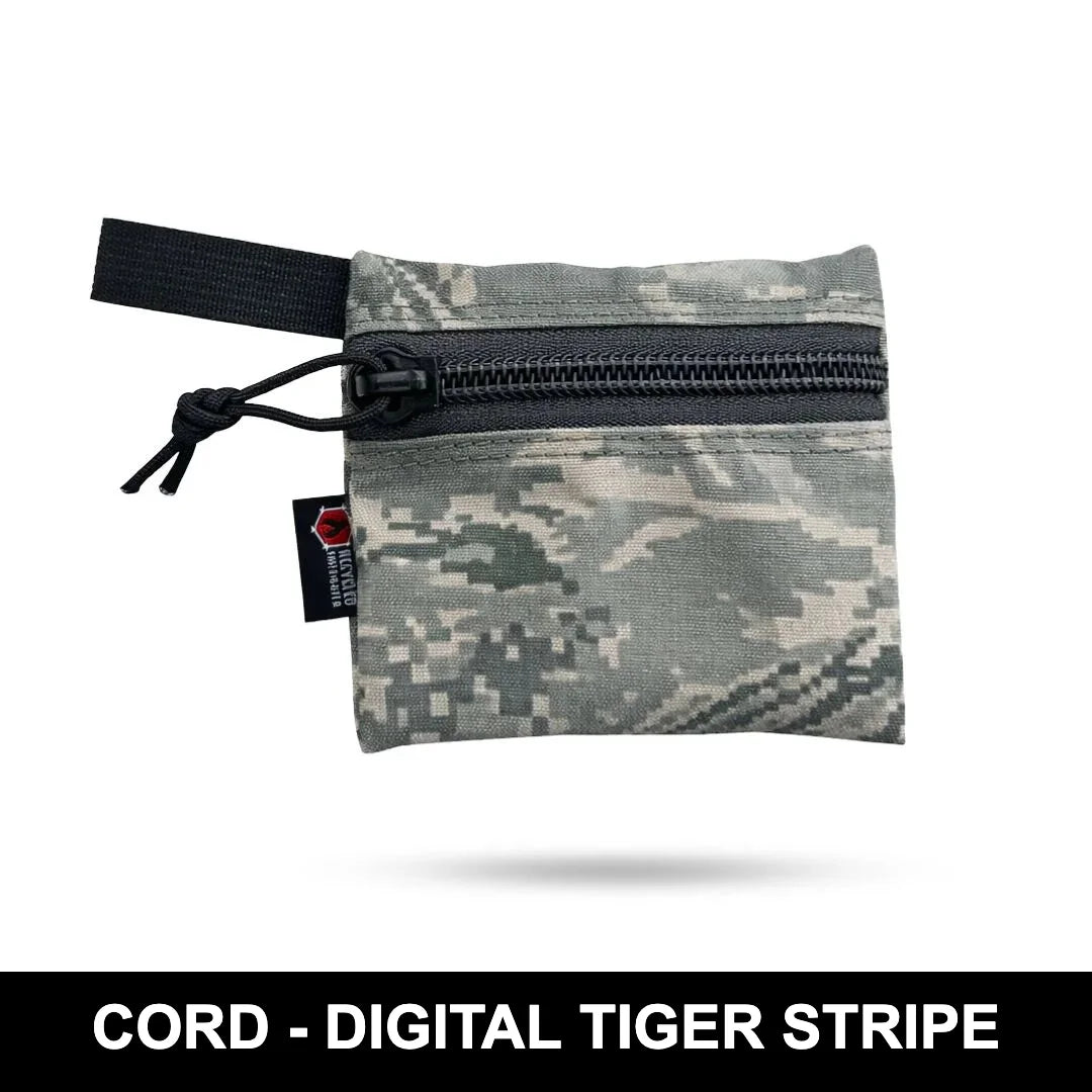 Recycled Firefighter Truckie Small EDC Gear Pouch