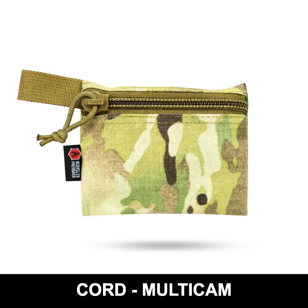 Recycled Firefighter Truckie Small EDC Gear Pouch