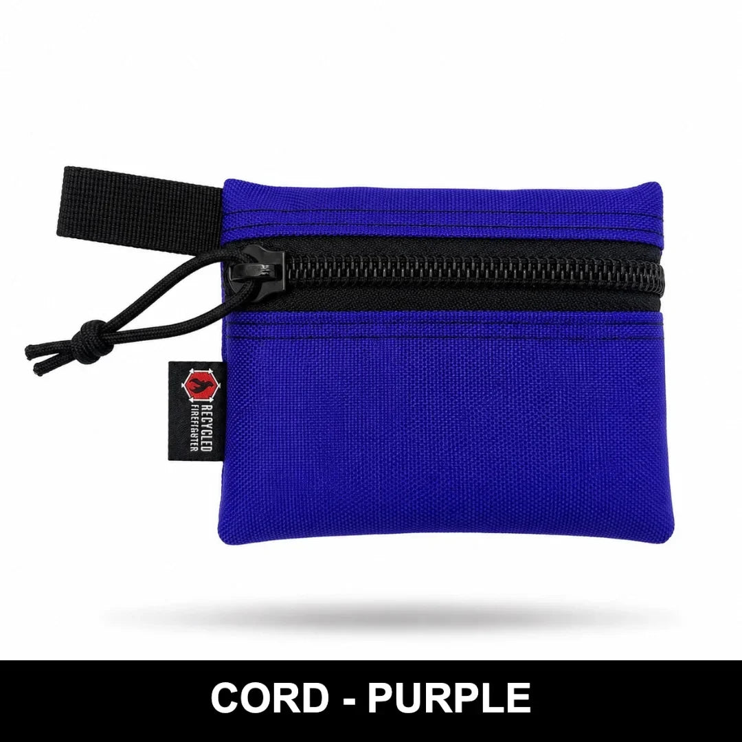Recycled Firefighter Truckie Small EDC Gear Pouch