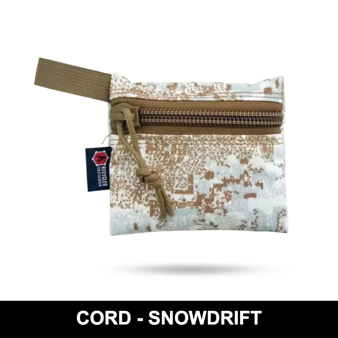 Recycled Firefighter Truckie Small EDC Gear Pouch