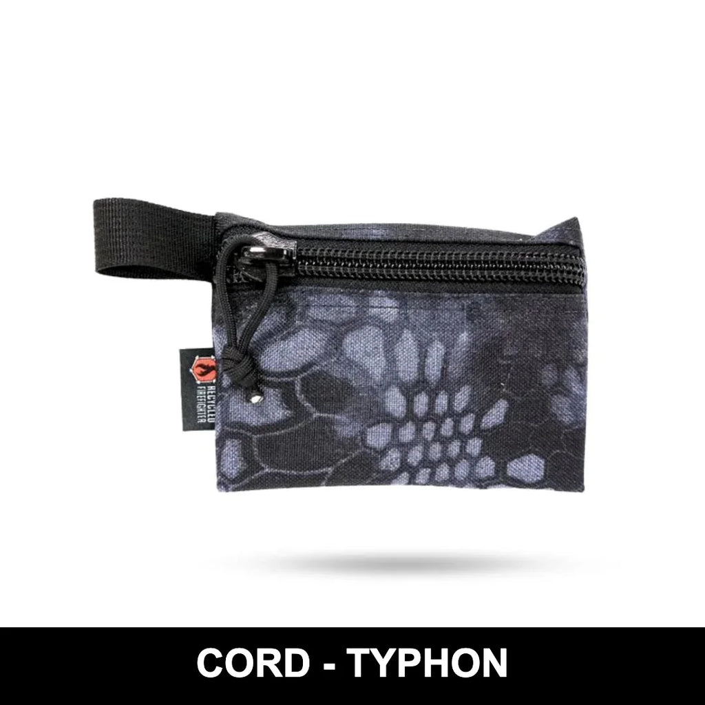 Recycled Firefighter Truckie Small EDC Gear Pouch