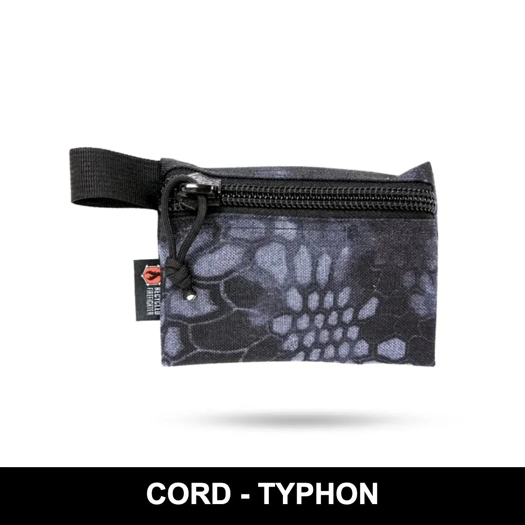Recycled Firefighter Truckie Small EDC Gear Pouch