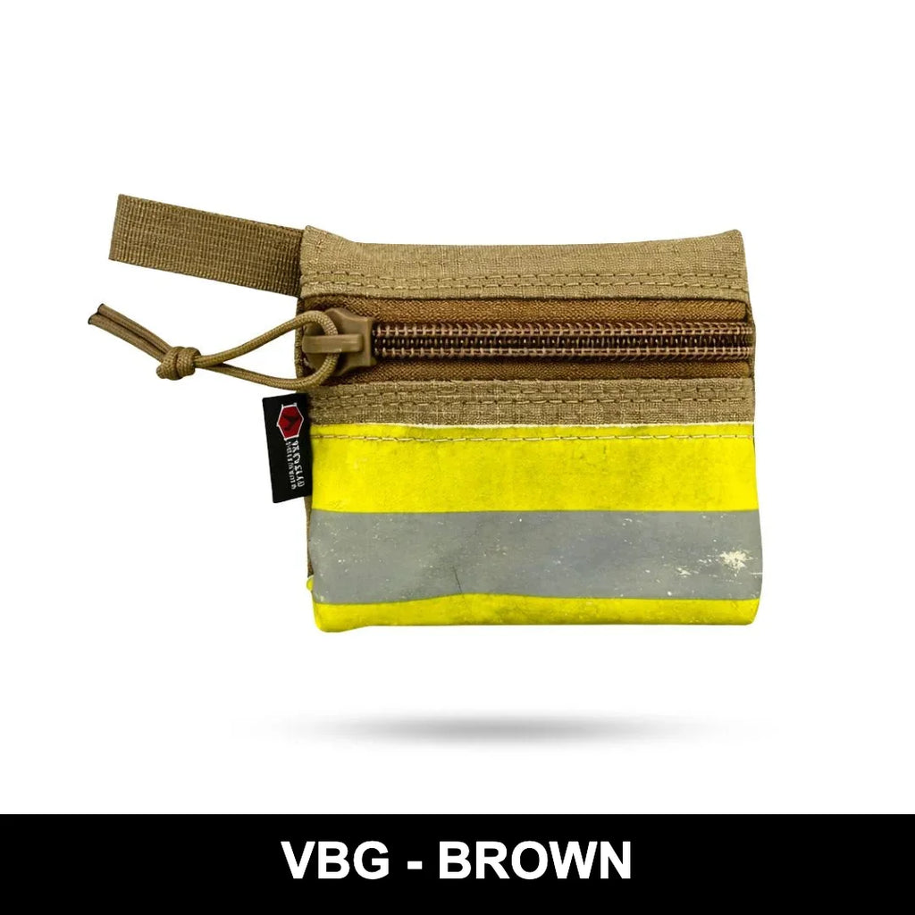Recycled Firefighter Truckie Small EDC Gear Pouch