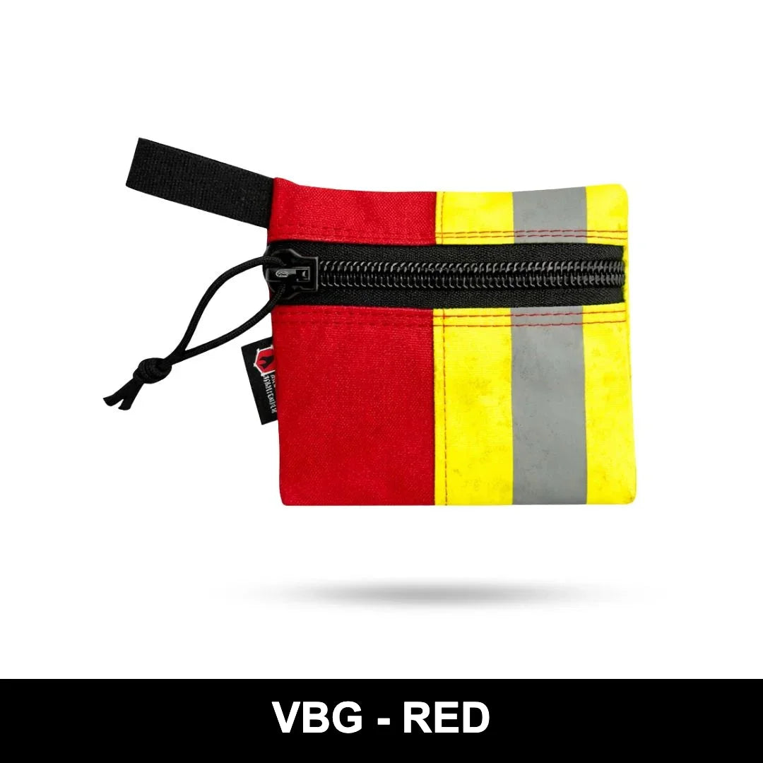 Recycled Firefighter Truckie Small EDC Gear Pouch