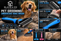 Slate & Co EDC pet grooming undercoat rake features for dogs and cats